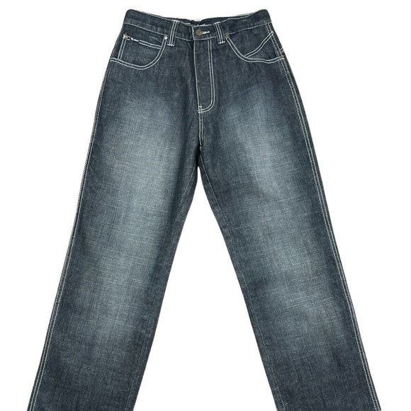 CJ Jeans Collection Mens 5 Pocket Black Denim Straight Leg Jeans Size 30x30 - Picture 1 of 6